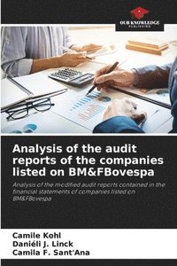 bokomslag Analysis of the audit reports of the companies listed on BM&FBovespa