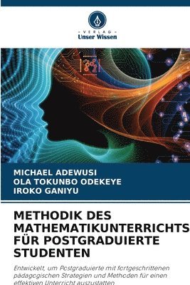 bokomslag Methodik Des Mathematikunterrichts Fr Postgraduierte Studenten
