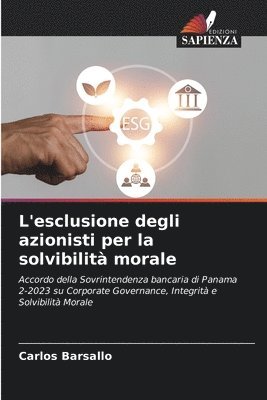 bokomslag L'esclusione degli azionisti per la solvibilit morale