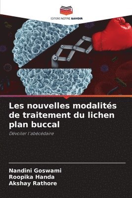 bokomslag Les nouvelles modalits de traitement du lichen plan buccal