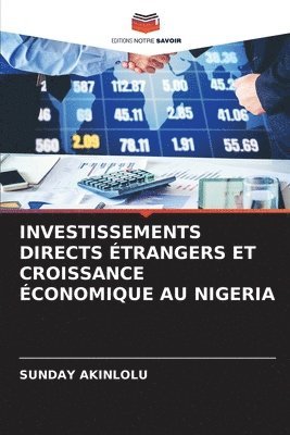 bokomslag Investissements Directs trangers Et Croissance conomique Au Nigeria