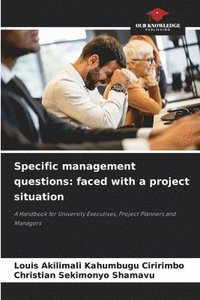 bokomslag Specific management questions