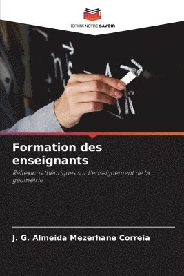 bokomslag Formation des enseignants