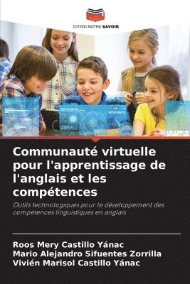 bokomslag Communaut virtuelle pour l'apprentissage de l'anglais et les comptences