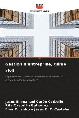 bokomslag Gestion d'entreprise, gnie civil