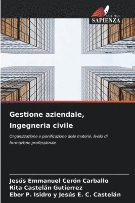 bokomslag Gestione aziendale, Ingegneria civile