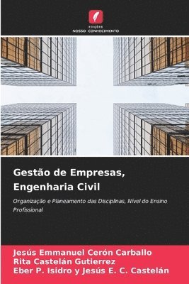 bokomslag Gesto de Empresas, Engenharia Civil