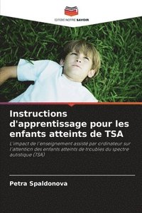 bokomslag Instructions d'apprentissage pour les enfants atteints de TSA