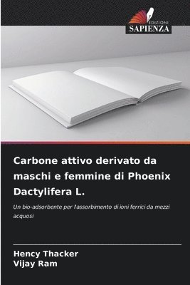 Carbone attivo derivato da maschi e femmine di Phoenix Dactylifera L. 1