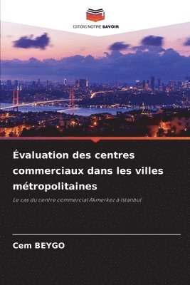 bokomslag valuation des centres commerciaux dans les villes mtropolitaines