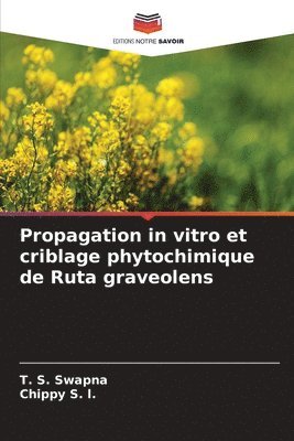 Propagation in vitro et criblage phytochimique de Ruta graveolens 1