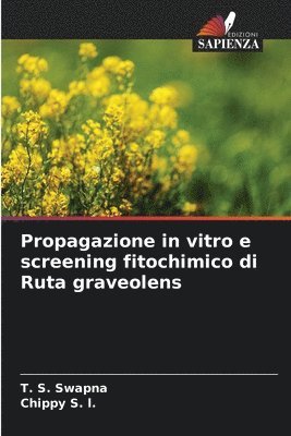 bokomslag Propagazione in vitro e screening fitochimico di Ruta graveolens