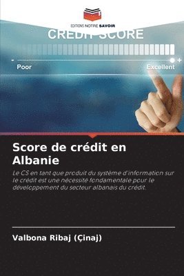 bokomslag Score de crdit en Albanie