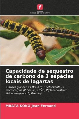 bokomslag Capacidade de sequestro de carbono de 3 espcies locais de lagartas