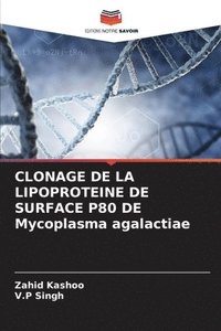 bokomslag CLONAGE DE LA LIPOPROTEINE DE SURFACE P80 DE Mycoplasma agalactiae