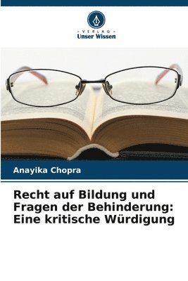 bokomslag Recht auf Bildung und Fragen der Behinderung