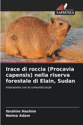 bokomslag Irace di roccia (Procavia capensis) nella riserva forestale di Elain, Sudan