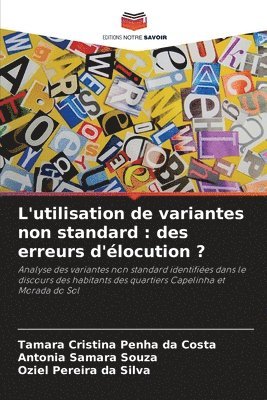 bokomslag L'utilisation de variantes non standard