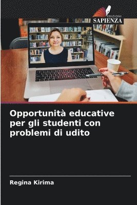 bokomslag Opportunit educative per gli studenti con problemi di udito