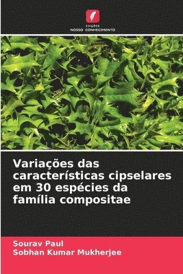 Variaes das caractersticas cipselares em 30 espcies da famlia compositae 1