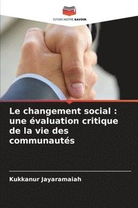 bokomslag Le changement social