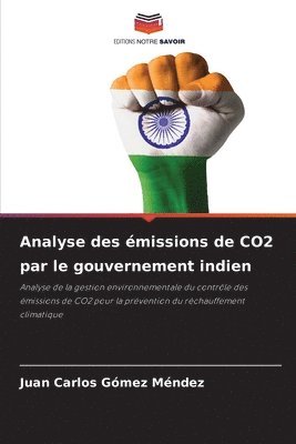 bokomslag Analyse des missions de CO2 par le gouvernement indien