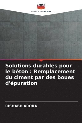 bokomslag Solutions durables pour le bton