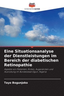 bokomslag Eine Situationsanalyse der Dienstleistungen im Bereich der diabetischen Retinopathie