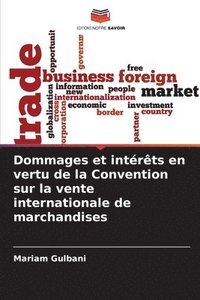 bokomslag Dommages et intrts en vertu de la Convention sur la vente internationale de marchandises