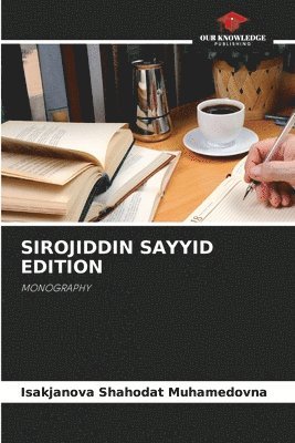 Sirojiddin Sayyid Edition 1