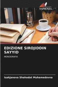 bokomslag Edizione Sirojiddin Sayyid