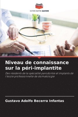 bokomslag Niveau de connaissance sur la pri-implantite