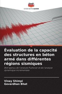 bokomslag valuation de la capacit des structures en bton arm dans diffrentes rgions sismiques