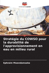 bokomslag Stratgie du COWSO pour la durabilit de l'approvisionnement en eau en milieu rural