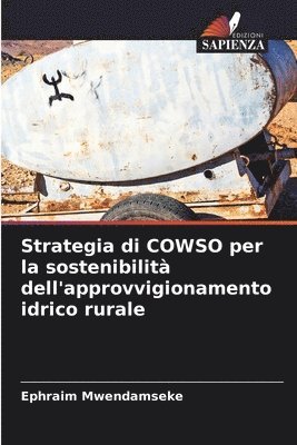 Strategia di COWSO per la sostenibilit dell'approvvigionamento idrico rurale 1