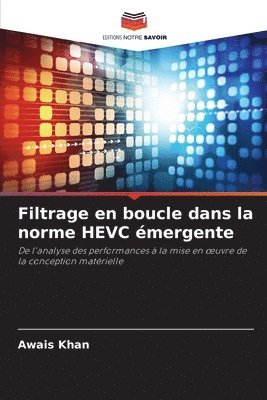 bokomslag Filtrage en boucle dans la norme HEVC mergente