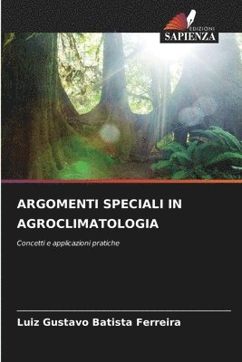 Argomenti Speciali in Agroclimatologia 1