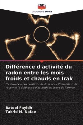 Diffrence d'activit du radon entre les mois froids et chauds en Irak 1