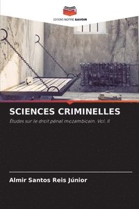 bokomslag Sciences Criminelles