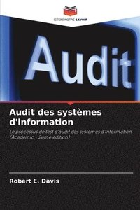 bokomslag Audit des systmes d'information