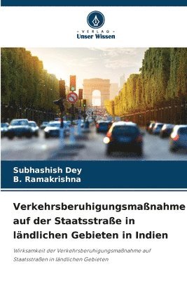 Verkehrsberuhigungsmanahme auf der Staatsstrae in lndlichen Gebieten in Indien 1