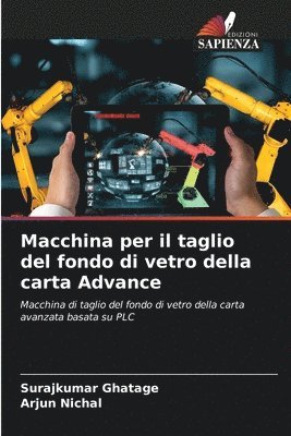 Macchina per il taglio del fondo di vetro della carta Advance 1