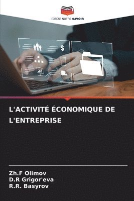 bokomslag L'Activit conomique de l'Entreprise