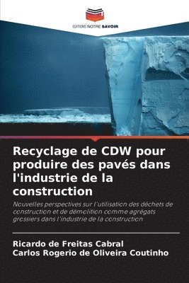 Recyclage de CDW pour produire des pavs dans l'industrie de la construction 1