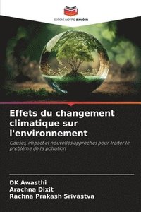 bokomslag Effets du changement climatique sur l'environnement