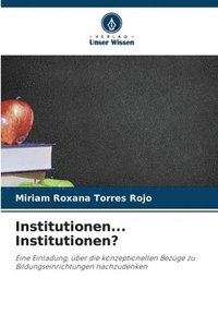 bokomslag Institutionen... Institutionen?