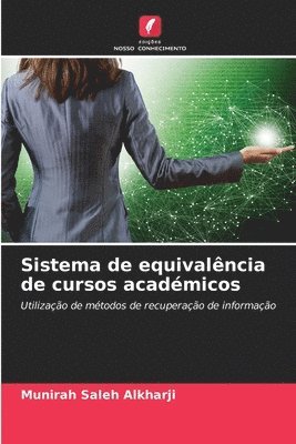 bokomslag Sistema de equivalncia de cursos acadmicos