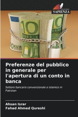 bokomslag Preferenze del pubblico in generale per l'apertura di un conto in banca