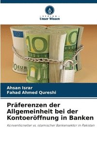 bokomslag Prferenzen der Allgemeinheit bei der Kontoerffnung in Banken