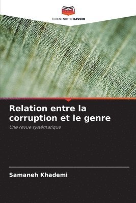 bokomslag Relation entre la corruption et le genre